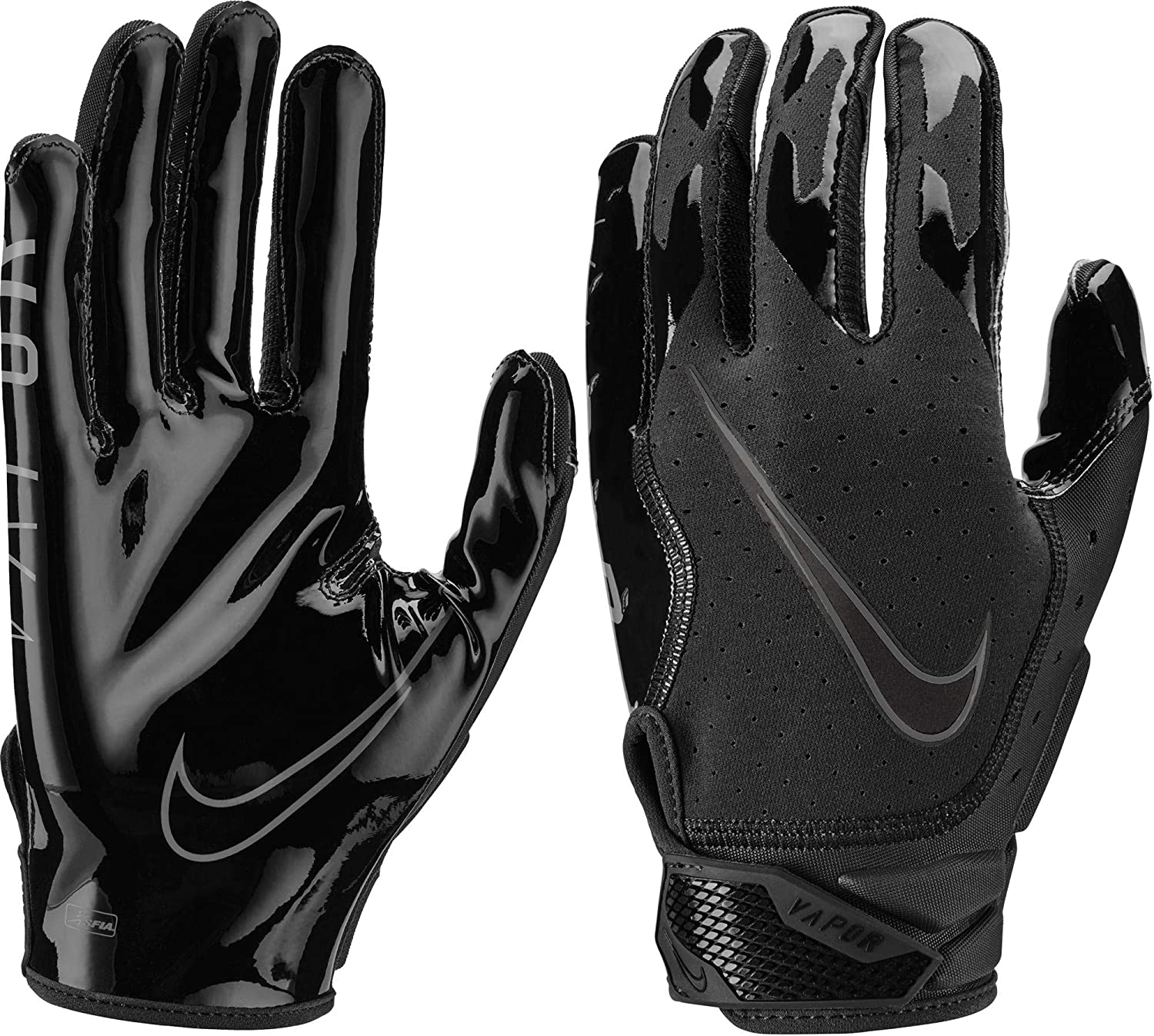Black Football Gloves